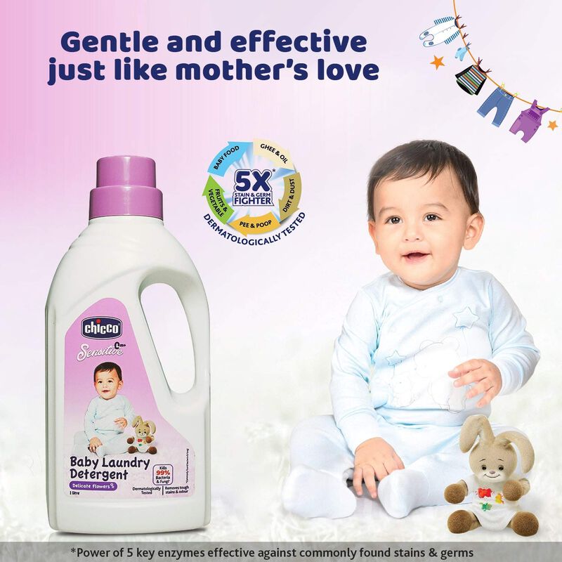 Baby Laundry Detergent (Delicate Flowers) (1L) image number null